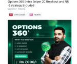 Trade for Sure Course – Option 360 Index Sniper 2C Breakout and NR-5 Strategy Included