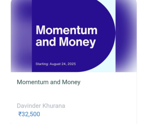 Stocomotive - Momentum and Money by Davinder Khurana 2025