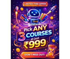 Pick Any 3 Course at Just @ ₹ 999/-