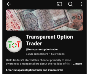Transparent Option Trader Course