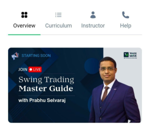 A-Z Mastery on Swing trading with Prabhu Selvaraj
