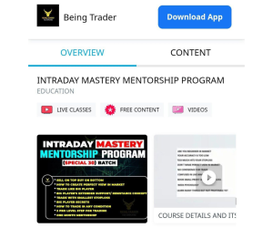 Being Trader Intraday Mastery Mentorship Program Latest 2025
