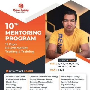 Siva Option Scalping – 10th Mentorship Program 2023  Siva Kumar Jayachandran