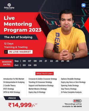 Siva Option Scalping – 11th Mentorship Program 2023  Siva Kumar Jayachandran
