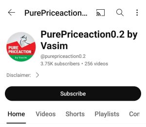 PURE PRICE ACTION 0.2 BY VASIM – BINARY & FOREX TRADING Course